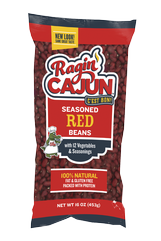 Ragin Cajun Red Beans with Seasoning & Vegetables 16 oz.